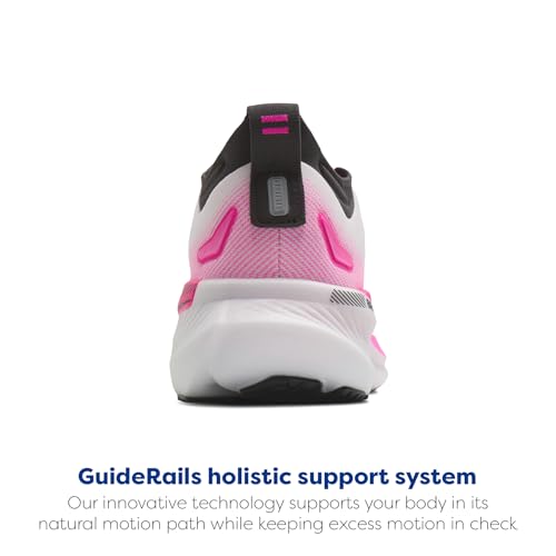 Brooks Women’s Glycerin GTS 23 Supportive Running Shoe - White/Phantom/Cyber Pink - 6 Medium - image 3