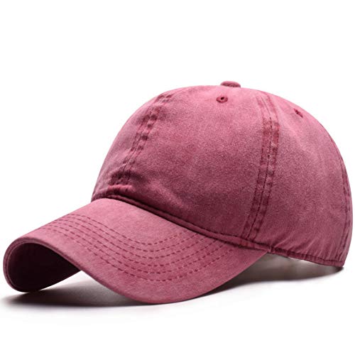 Casquette de baseball en coton lavé pour vos sorties et week-ends
