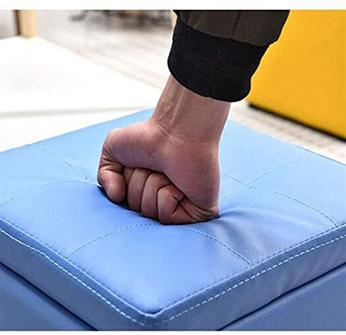 Repose-pieds en cuir moderne pour optimiser un petit salon - 5