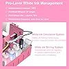 Haolic DTF Pink Printer XP600 for T-Shirt Printing 13-inch Transfer Printing Machine with White Ink Circulation Full Bundle for Small Business (Printer+A3 Oven+Roll Film+6x250ml Ink+Hot Melt Powder)
