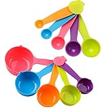 Größe: Tbsp und Tsp Set enthilt den verschiedenen Durchmesser von Messlöffel (9 cm, 7,5 cm 6,5 cm, 6 cm, 5 cm, 4 cm, 3,5 cm, 3 cm, 2,5 cm, 2 cm )