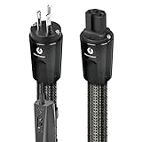 AudioQuest Thunder High (Variable) Current Power Cable (3m, 1 x C19 > 1 x 3-Prong Wall Plug)