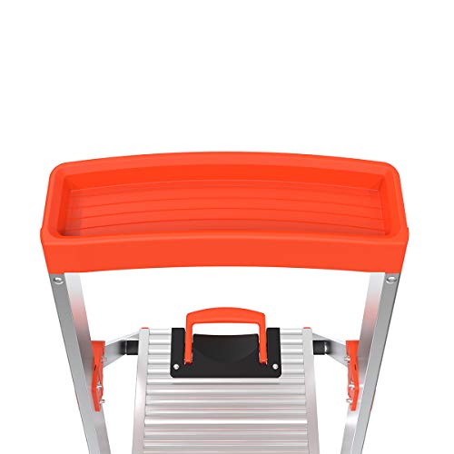 Little Giant Ladders, Flip-N-Lite, 4-Foot, Stepladder, Aluminum, Type 1A, 300 lbs Rated (15272-001)