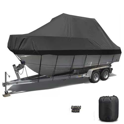 Housse pour kayak 3m-5.5m noire bâche de protection étanche pour canoë et bateau universel