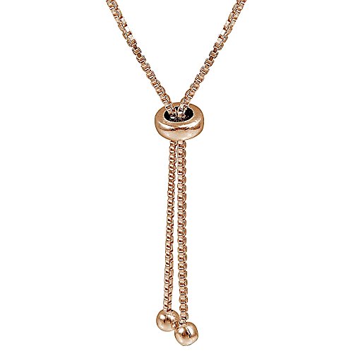 Image of Hoops & Loops Sterling Silver Cubic Zirconia Hamsa & Bar Adjustable Pull String Bracelet