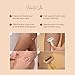 Carmesi Body Razor for Women | Smooth Shave with 5-Blade Precision & 2-Way Pivot Head | Slip-Proof Grip, Magnetic Lock, Replaceable Cartridge | 1 Razor - Yellow Daze