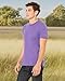 Bella Canvas Unisex Triblend Short-Sleeve T-Shirt, Large, Purple Triblend