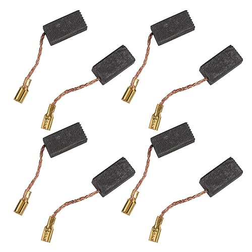 20 Stück Kohlebürsten 5 X 8 X 15 Mm, Funktioniert mit Hoher Zuverlässigkeit bei Hoher Geschwindigkeit, Geeignet Für Elektrische Handbohrmaschinen, Winkelschleifer, Gebläse,