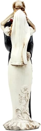 Miniatura 4 de Ebros Gift Figura de esqueleto eterno del Día de los Muertos para novia y novio, 11.25 pulgadas de alto, colección True Love Never Dies, escultura