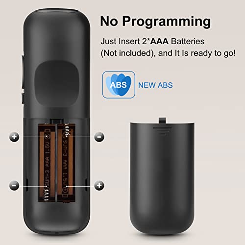 image for LOUTOC 【Pack of 2】 New Replacement for All Roku TV Remote,Compatib