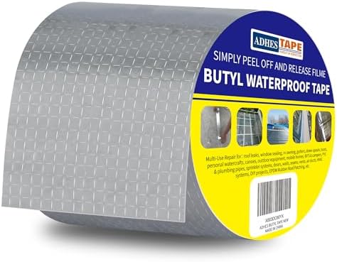 ADHES Butyl Tape Waterproof Tape Aluminum Foil Tape Sealant Tape