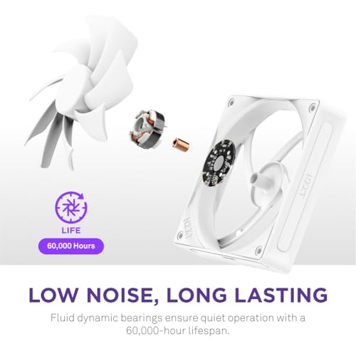 Image of F120Q - 120mm Quiet Airflow Fans - Single - White