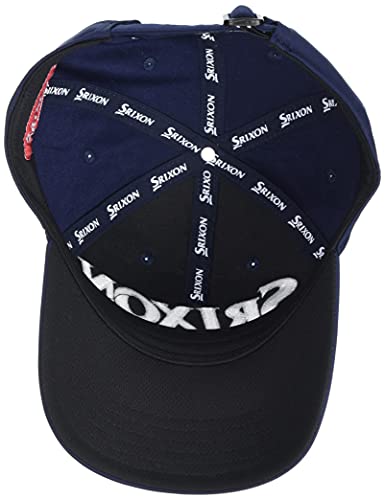 Srixon SRX AuthUnStructuredCapNvyWht Athletic Cap, Navy/White