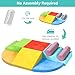 YENING Foam Climbing Blocks for Toddlers 1-3 Baby Climbing Toys for 1 Year Old Soft Play Set for Babies 6-12 Months Indoor 8 Piece