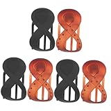 FOMIYES 6 Piezas horquilla hair clips orquillas pasadores pinzas de cabello pinzas para el cabello francés para o grueso para el o para peinar seccionamiento simple café