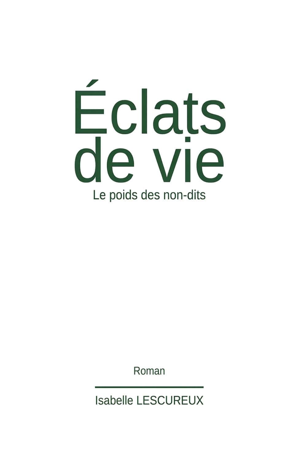 Éclats de vie: Le poids des non-dits
