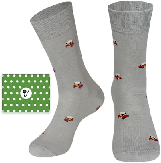 Golf Socks - Funny Golf Gifts for Men Women Gift Socks for Sports Fans Players and Lovers Gifts Box Ready for Present