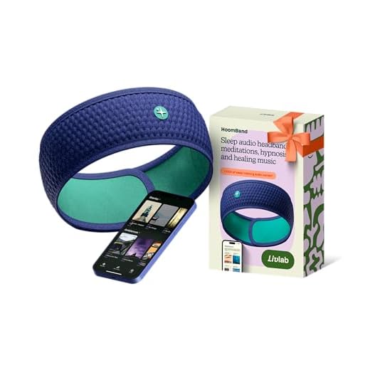HoomBand | Bluetooth Sleep Headphones | Headband for Sleep, Travel, Meditation | Free Access to Hypnotic Stories and Sounds created by Sleep Experts | Charging Cable Included