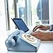 IRISVO Retro Telephone, Classic Landline Telephone Vintage Old Fashioned Corded Telephone with Redial Function, Rotary Dial Phone for Home/Office