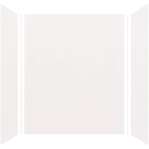 Transolid EWK603672-31 Expressions 3-Panel Shower Wall Kit, 36-in L x 60-in W x 72-in H, White