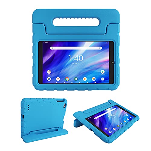 SIMPLEWAY Onn 8 Inch Tablet Case for Model ONA19TB002(2019 Release), Case for Walmart Surf Onn 8 Inch Tablet with Handle Stand EVA Foam Shock Proof Protector Light Weight Washable Kids Cover - Blue
