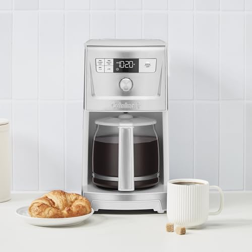 Cuisinart Coffee Maker, 14-Cup PerfecTemp Programmable Coffee Machine Glass Carafe with 1-4 Cup Setting, Brew Strength Control, Brew Pause, and Over Ice Function, White, DCC-3500W by Cuisinart - Image 2