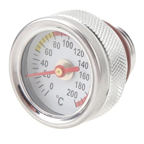 Termómetro de Aceite de Motor Resistente M20 x 1,5 Escala 0-200 Grados 4