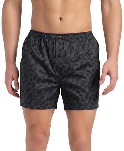 Image of Jockey 8222 Men Super Combed Mercerized Cotton Woven Checkered Inner Boxers with Ultrasoft and Durable Inner Waistband (Pack of 2, Colors & Prints May Vary)