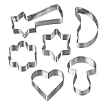 Medidas de cada molde (en cm): 6x4,5; 6x3; 4x4; 5x5; 5x4; 9x3,5
