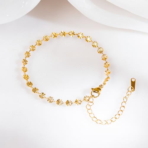 Image of Rubans Demi Fine Stainless Steel Bracelet Waterproof Gift for Women & Girls