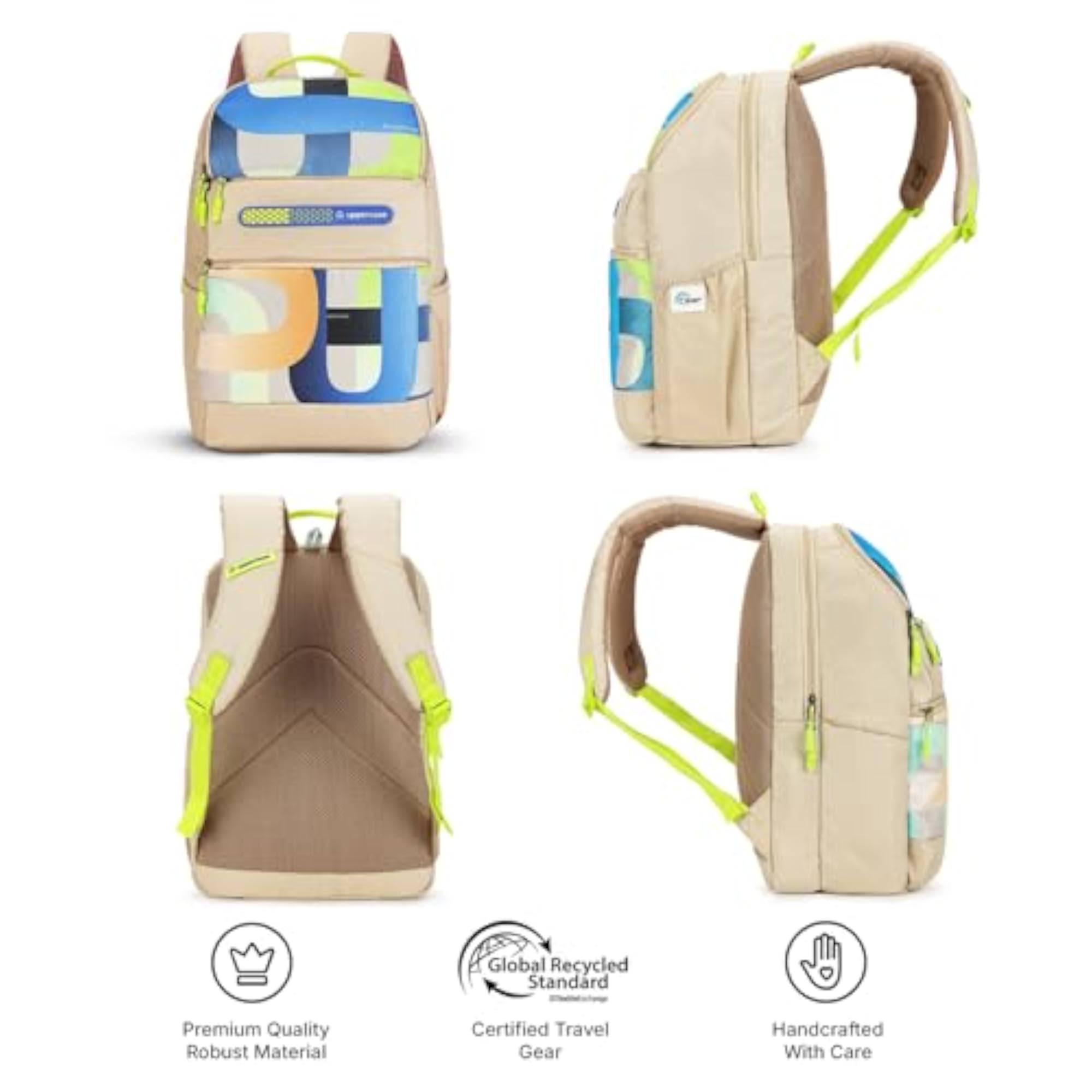 Campus School Backpack with Double Compartment