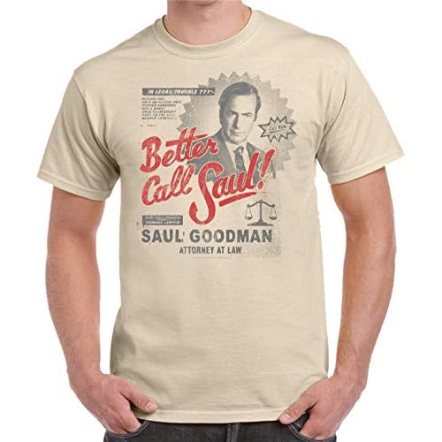 Camiseta de Hombre Better Call Saul Breaking Bad 001 L