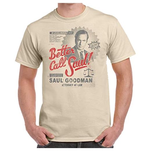 Camiseta de Hombre Better Call Saul Breaking Bad 001 L