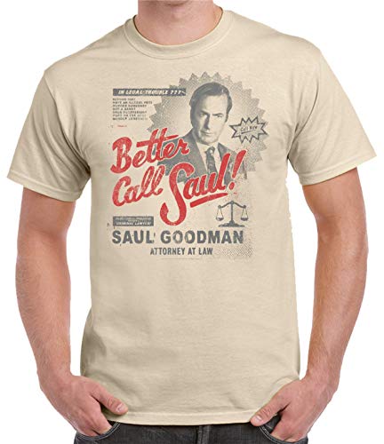 Camiseta de Hombre Better Call Saul Breaking Bad 001 L