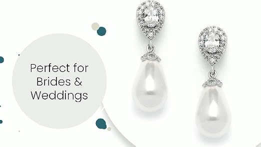 Pearl Chandelier Bridal Earring - Bridal Accessories - Laura Jayne Accessories