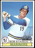 1979 Topps # 252 Bob Stinson Seattle Mariners (Baseball Card) Dean's Cards 5 - EX Mariners