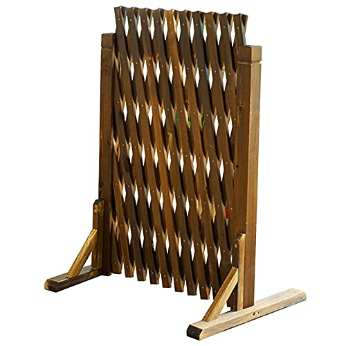 Rankgitter aus Holz – stabiles erweiterbares Tor, anthrazitfarben, selbsttragende Pflanzenstütze, perfekt für Kletterpflanzen und Outdoor-Dekoration