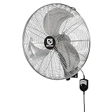 Strongway Oscillating Wall-Mount Fan - 20in., 3600 CFM