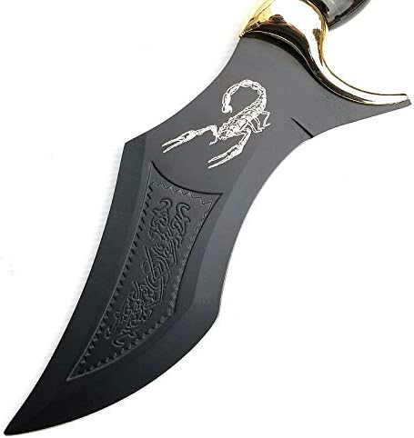 13.5" Fantasy Scorpion Dagger Blade Knife Sword