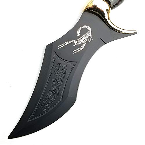 13.5" Fantasy Scorpion Dagger Blade Knife Sword - Thumbnail 3