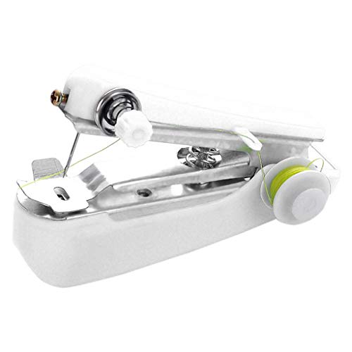 Portable Mini Handheld Sewing Machine for Needlework Clothes Fabrics Convenience Sewing Machines DIY