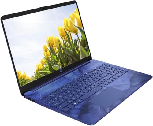 Image of HP 15.5'' HD IPS Lightweight Laptop, Intel Quad-core Processor up to 2.58GHz, 4GB DDR4, 128GB SSD, Super-Fast WiFi, Windows 11 OS (Renewed)
