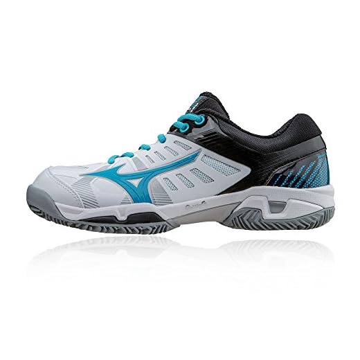 Mizuno Shoes Tennis Officially Wave Exceed SL CC Clay Court WOS 61GC165525 Bianco Turchese Blu Size 39 SHIPPED FROM ITALY