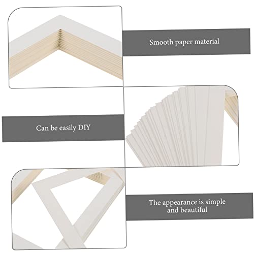STAHAD 25 Pçs Estampas Kit De Imagem De Tapete Pré-Cortado Moldura De Pintura De Envelhecimento Foto