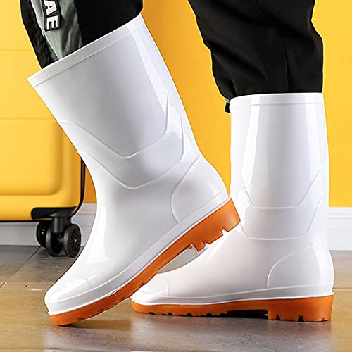 Rain Boots for Women Waterproof Wide Calf Rubber Boots Lightweight Anti-Slipping Garden Shoes Outdoor Rainboots for Hunting Gardening Farming2