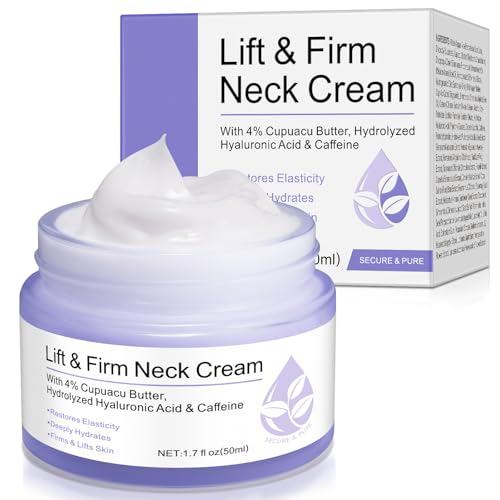 Neck Firming Cream, Neck Cream for Tightening & Neck Lift, Neck Cream for Wrinkles 1.7 Fl.Oz