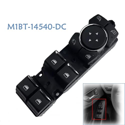 Interrupteur de fenêtre M1BT14540DC avec commande électrique fluide