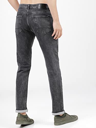 Image of KETCH Mens Black Slim Fit Jeans