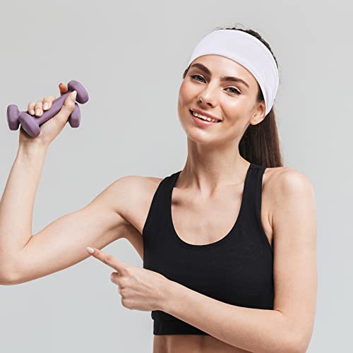 Image of WILLBOND 6 Pcs Tie Headband for Women Adjustable Bandana Sports Head Scarf