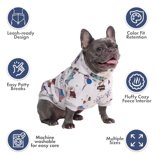 Image of Spark Paws Dog Hoodie - Buttery-Soft Sweater Sweatshirt, Clothes for Puppy